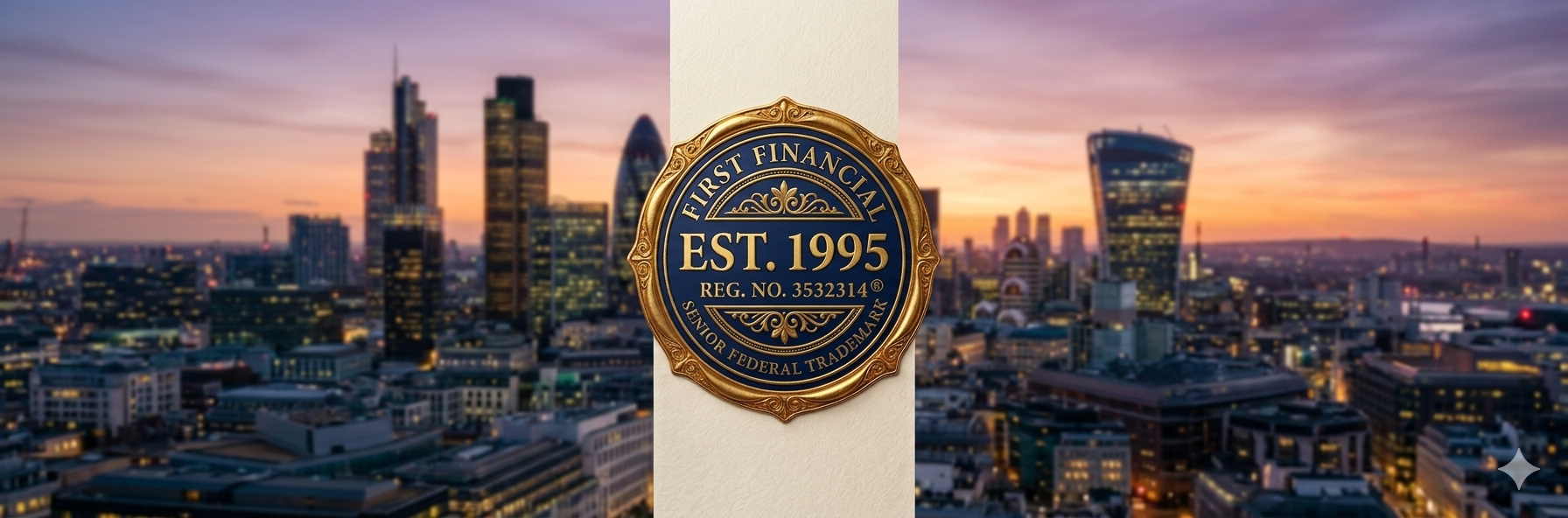 Official First Financial® Heritage Seal - Established 1995
